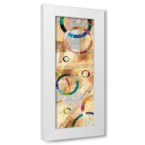 Rainbow White Modern Wood Framed Art Print by Coopersmith, Justin