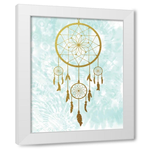 Dreamcatcher White Modern Wood Framed Art Print by Murray, Amanda
