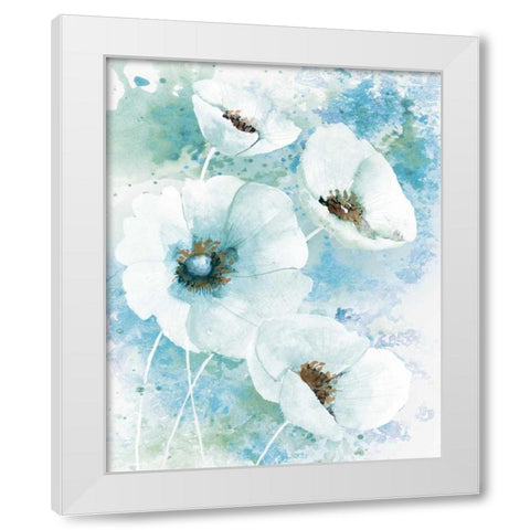 Simple and Pretty I White Modern Wood Framed Art Print by Knutsen, Conrad