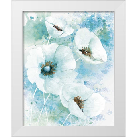 Simple and Pretty I White Modern Wood Framed Art Print by Knutsen, Conrad