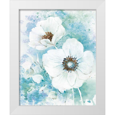 Simple and Pretty White Modern Wood Framed Art Print by Knutsen, Conrad