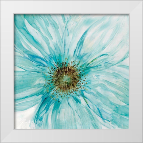 Bold Blue I White Modern Wood Framed Art Print by Robinson, Carol