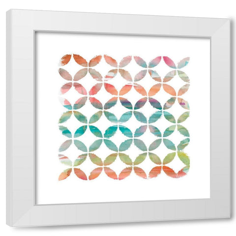 Whimsical II White Modern Wood Framed Art Print by Robinson, Carol