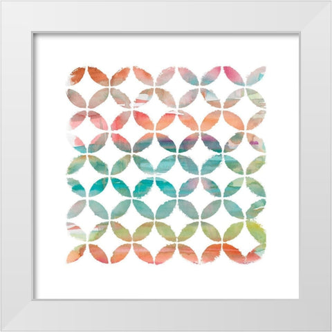 Whimsical II White Modern Wood Framed Art Print by Robinson, Carol