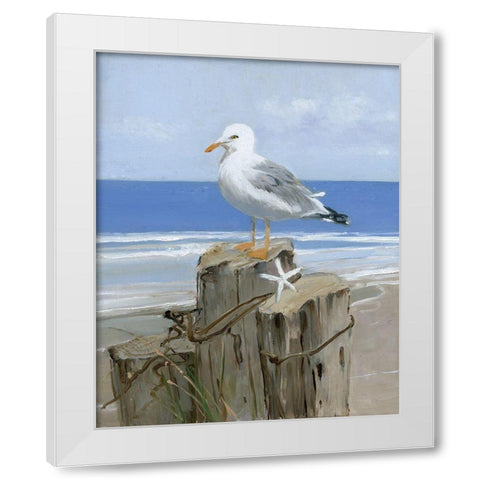 Keeping Watch II White Modern Wood Framed Art Print by Swatland, Sally