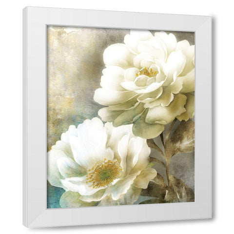 Soft Spring II White Modern Wood Framed Art Print by Knutsen, Conrad