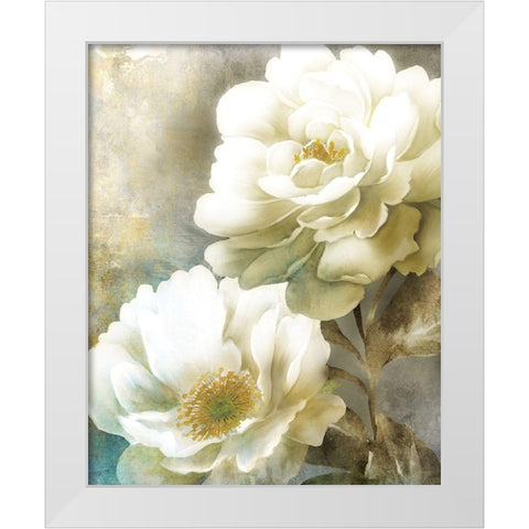 Soft Spring II White Modern Wood Framed Art Print by Knutsen, Conrad