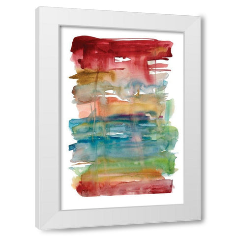 Sailors Delight White Modern Wood Framed Art Print by Robinson, Carol