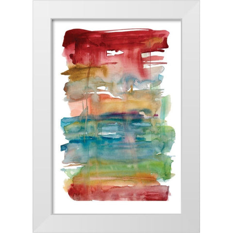 Sailors Delight White Modern Wood Framed Art Print by Robinson, Carol
