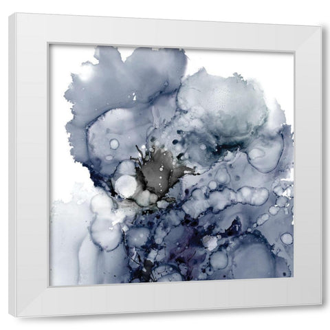 Sea Coral I White Modern Wood Framed Art Print by Robinson, Carol