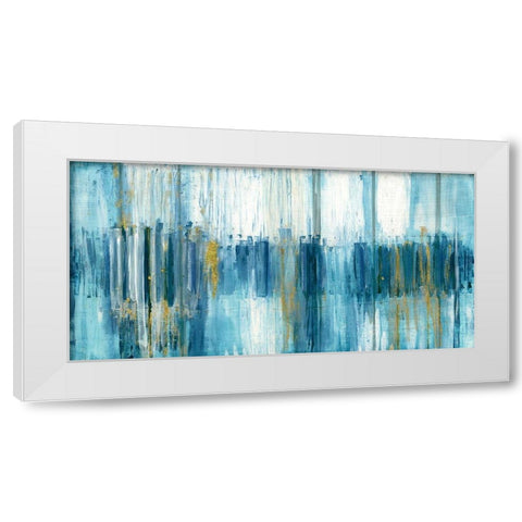 Saturnia White Modern Wood Framed Art Print by Jill, Susan