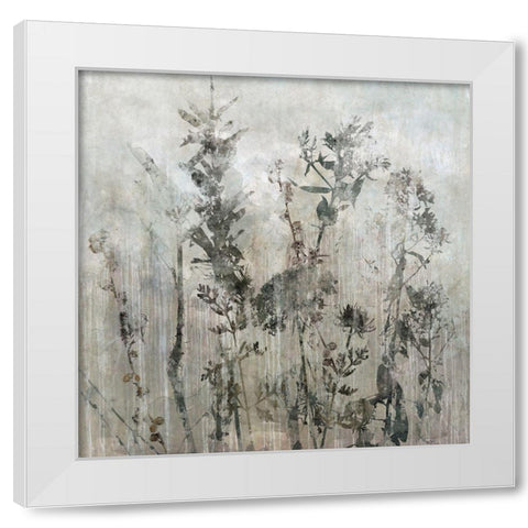 Winters Lace II White Modern Wood Framed Art Print by Robinson, Carol