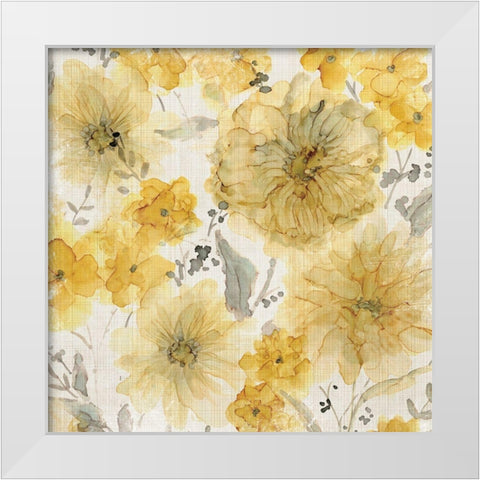 Sunshine and Linen White Modern Wood Framed Art Print by Robinson, Carol