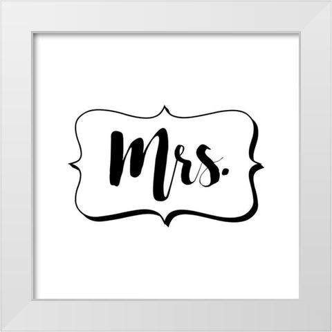 Mrs. White Modern Wood Framed Art Print by Murray, Amanda