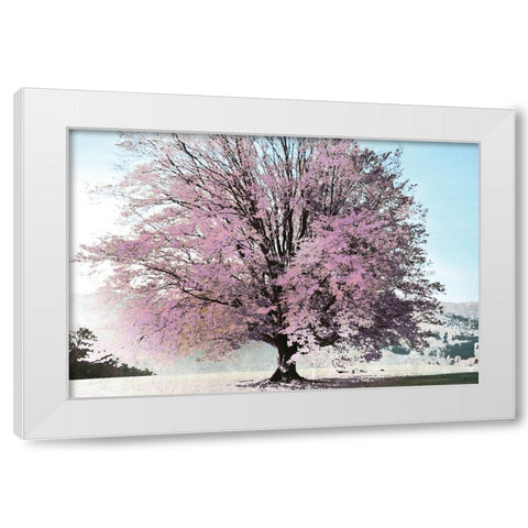 Season of Spring White Modern Wood Framed Art Print by Weisz, Irene