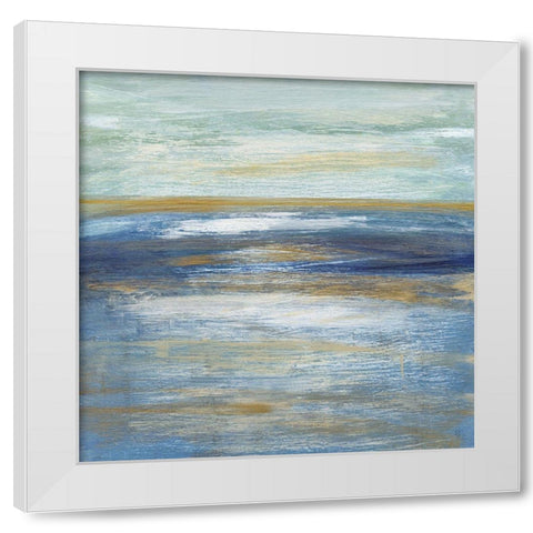 Tuscan Shore I White Modern Wood Framed Art Print by Jill, Susan