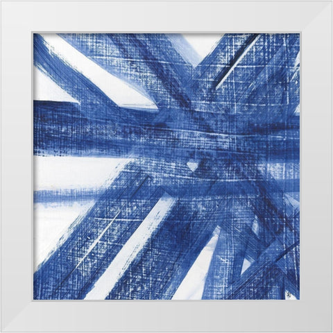 Worn Jeans I White Modern Wood Framed Art Print by Jill, Susan