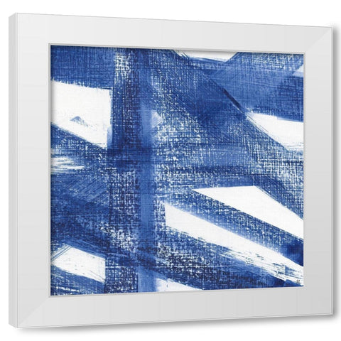 Worn Jeans II White Modern Wood Framed Art Print by Jill, Susan
