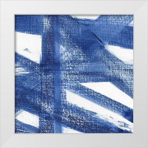 Worn Jeans II White Modern Wood Framed Art Print by Jill, Susan