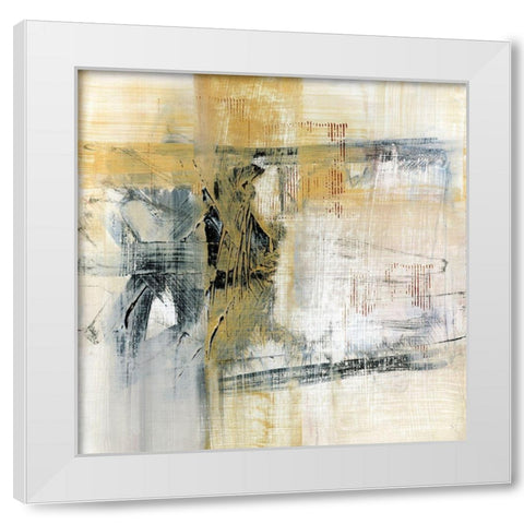 Reflections II White Modern Wood Framed Art Print by Jill, Susan