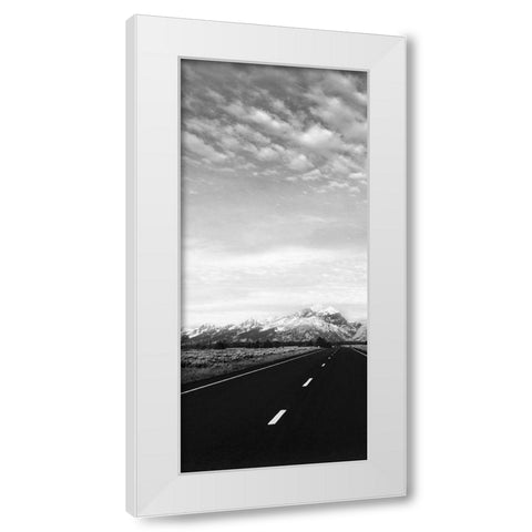 Grand Teton Empty II White Modern Wood Framed Art Print by Haney, Chuck
