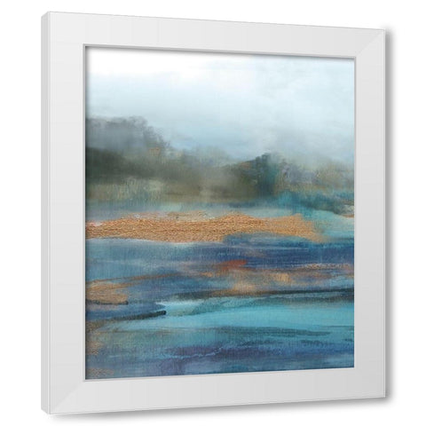 Cold Spring - Detail I White Modern Wood Framed Art Print by Jill, Susan