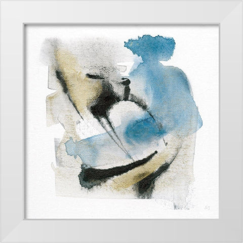 Artesian Spring I White Modern Wood Framed Art Print by Jill, Susan