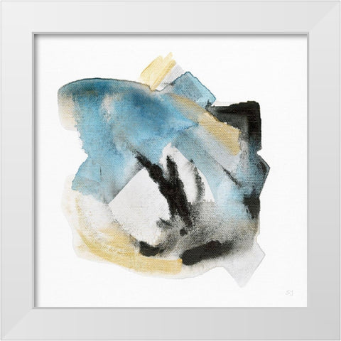 Artesian Spring IV White Modern Wood Framed Art Print by Jill, Susan