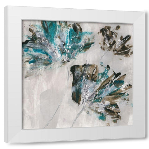 Unencumbered II White Modern Wood Framed Art Print by Craven, Katrina