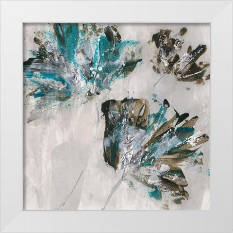 Unencumbered II White Modern Wood Framed Art Print by Craven, Katrina