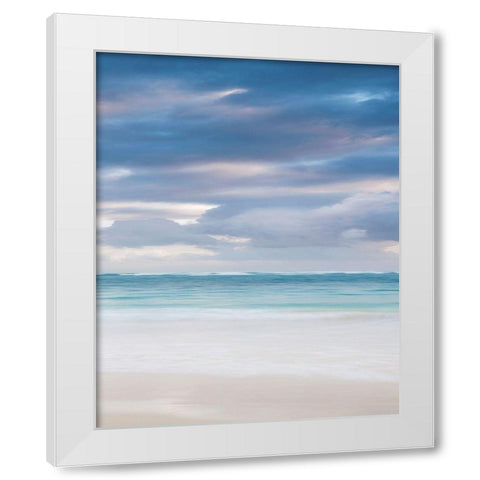 Bavaro Beach at White Modern Wood Framed Art Print by Delimont, Danita