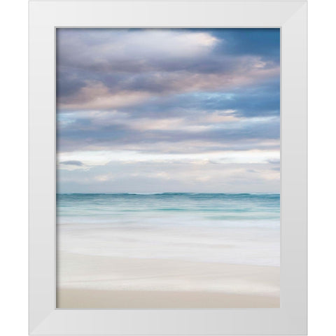 Bavaro Beach at White Modern Wood Framed Art Print by Delimont, Danita