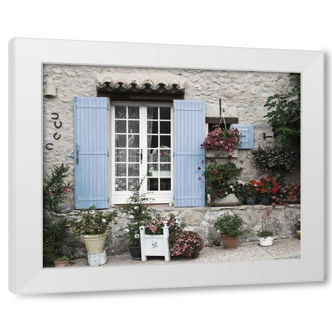 Saint Leger du White Modern Wood Framed Art Print by Delimont, Danita