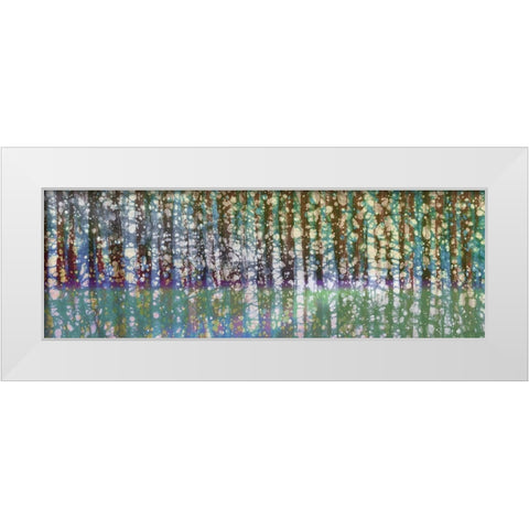 Birch Betik White Modern Wood Framed Art Print by Butler, John