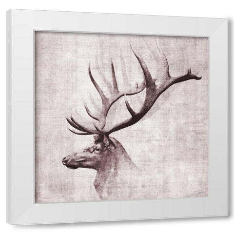 Open Range II White Modern Wood Framed Art Print by Butler, John