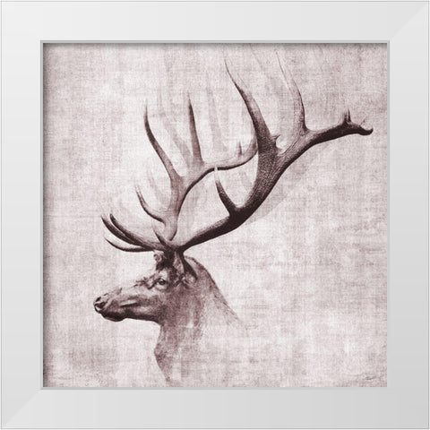 Open Range II White Modern Wood Framed Art Print by Butler, John