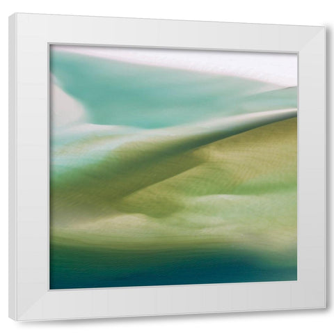 Washy Geo II White Modern Wood Framed Art Print by Delimont, Danita