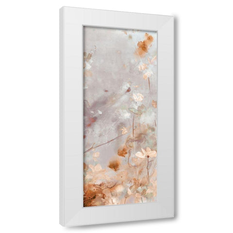 Evening Glow II White Modern Wood Framed Art Print by Robinson, Carol