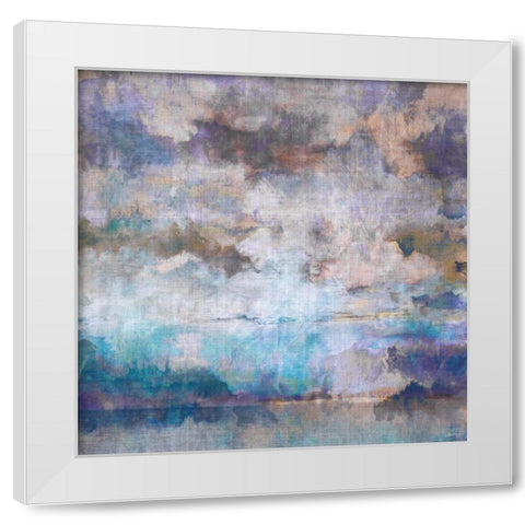 Cascadia I White Modern Wood Framed Art Print by Butler, John