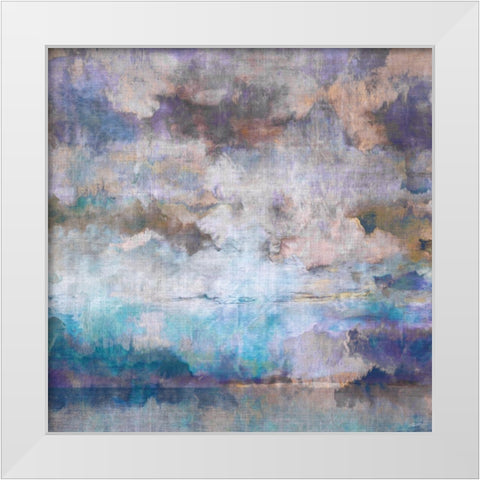 Cascadia I White Modern Wood Framed Art Print by Butler, John