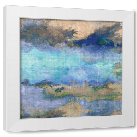 Cascadia II White Modern Wood Framed Art Print by Butler, John