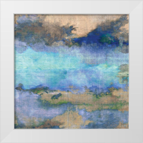 Cascadia II White Modern Wood Framed Art Print by Butler, John