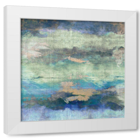 Cascadia III White Modern Wood Framed Art Print by Butler, John