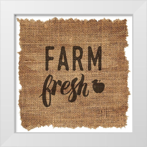 Farm Fresh White Modern Wood Framed Art Print by Murray, Amanda