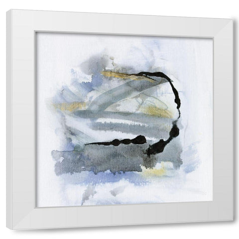 Cool Water I White Modern Wood Framed Art Print by Jill, Susan