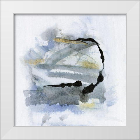 Cool Water I White Modern Wood Framed Art Print by Jill, Susan