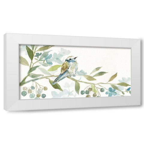 Beginning of White Modern Wood Framed Art Print by Robinson, Carol