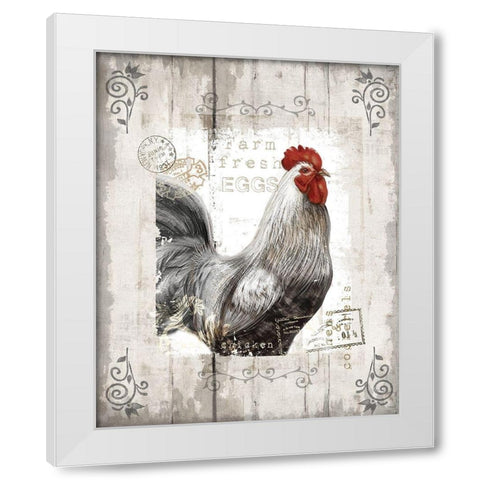 Farm Fresh White Modern Wood Framed Art Print by Knutsen, Conrad