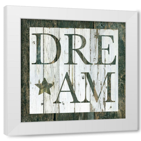 Wood Dream White Modern Wood Framed Art Print by Robinson, Carol