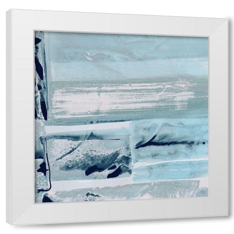 Miss The Sea III White Modern Wood Framed Art Print by Jill, Susan
